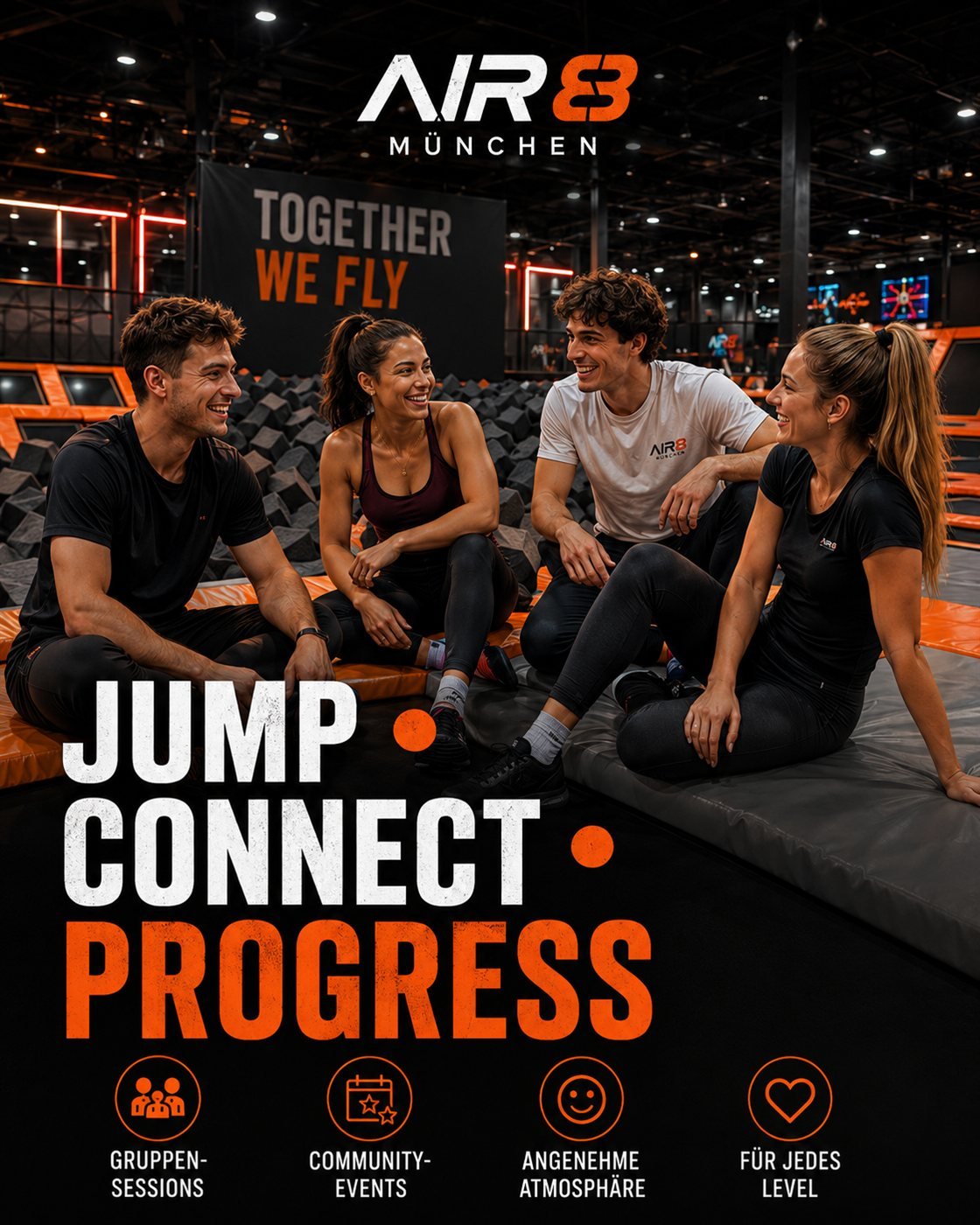 AIR8 · Jump, Connect, Progress